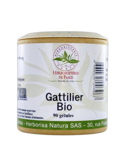 Gattilier bio 90 gélules