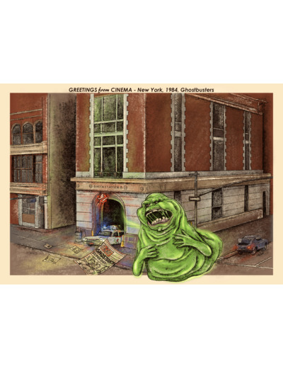 Carte Postale: New-York - 1984 - Ghostbusters