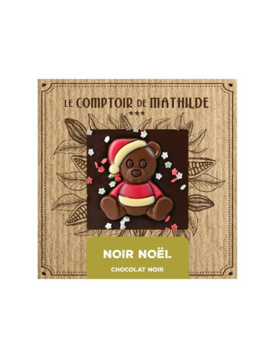 Tablette Chocolat Noir Noël