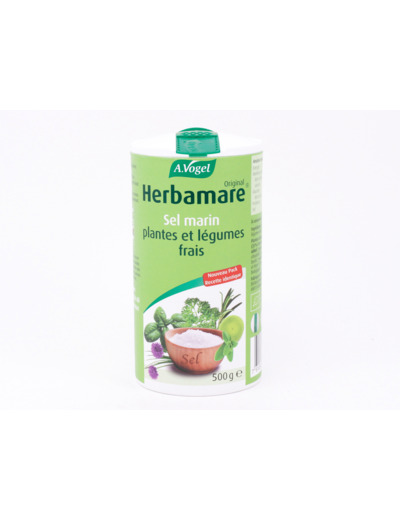 Herbamare Sel Marin Plantes Légumes Bio 500g