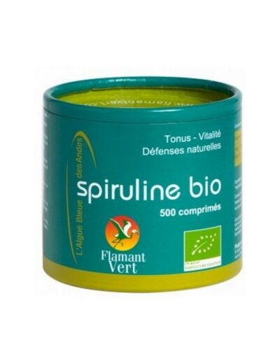 Spiruline bio 500 comprimes de 500 mg