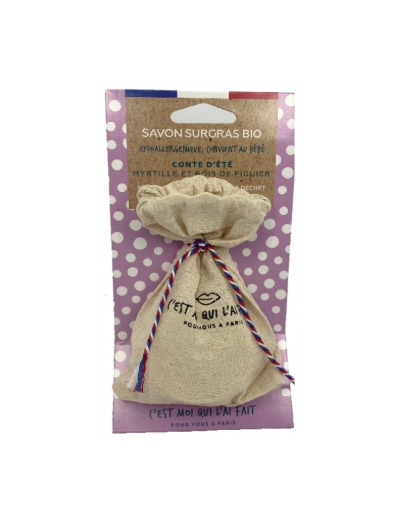 Savon surgras hypoallergénique Conte d'été 60gr