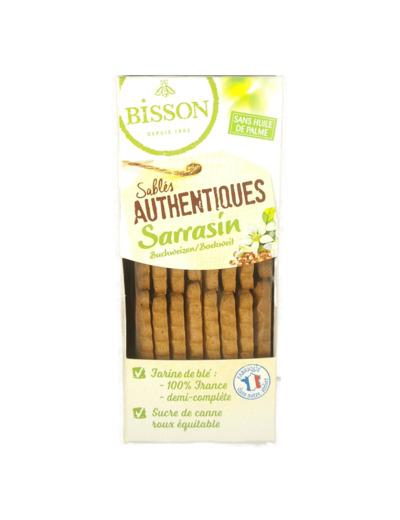 Sablés Authentiques Sarrasin Bio 175g