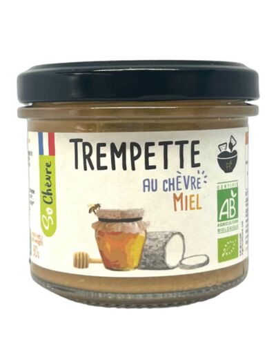 Trempette au chèvre miel