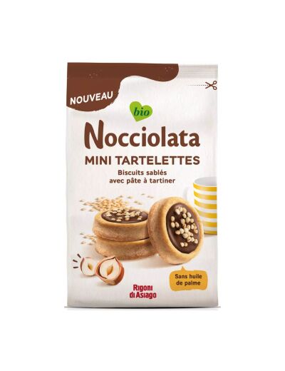 Nocciolata Mini tartelettes bio 250g