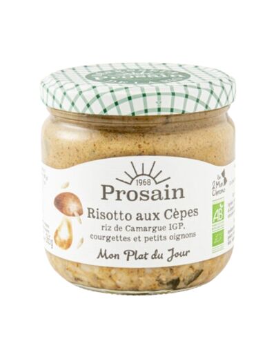 Risotto aux Cèpes Bio-365g-Prosain