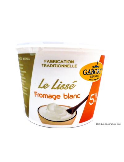 Le Lissé Fromage Blanc 5% Bio 500g