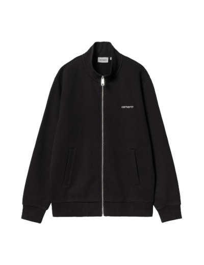 Sweat Zippé CARHARTT WIP Script Embroidery Black