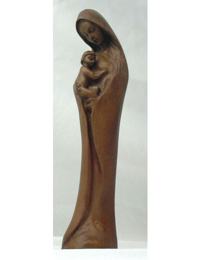 Vierge à l'enfant résine TON BOIS 22cm