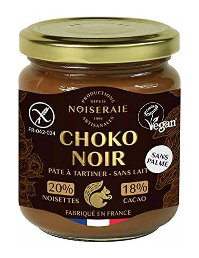 Pâte a tartiner Choko noir 300g NOISERAIE PRODUCTI