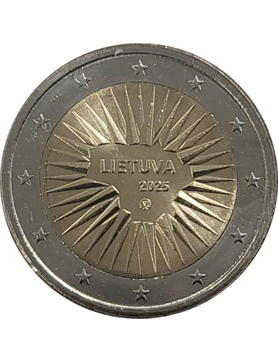 LITUANIE 2025 2 EURO DEFENSE UNC