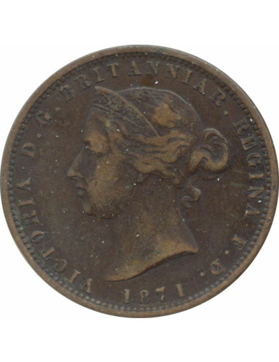 JERSEY 1/13 SHILLING VICTORIA 1871 TB+