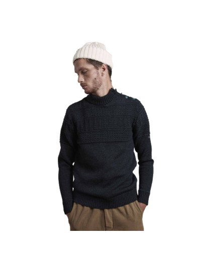 Pull Le Minor Marin Pecheur Gris 62870