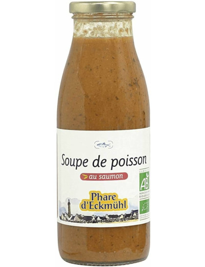 SOUPE POISSON AU SAUMON 500G Phare d Eckmühl