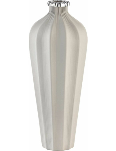 VASE EN VERRE ACQUA L.18cm H.45cm