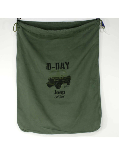 Sac à linge personnalisé D-DAY Jeep