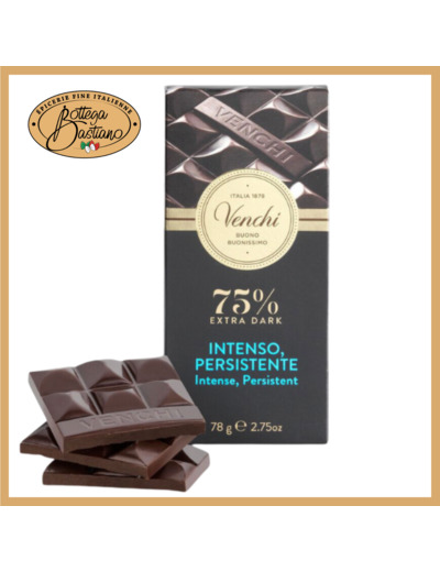 Tablette Chocolat Noir 75% 78g