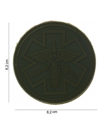 Patch 3D PVC Para Medic (vert)