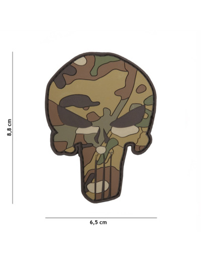 Patch 3D Punisher (camo)