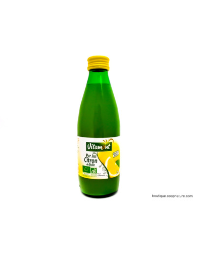 Jus de Citron de Sicile Bio 25cl