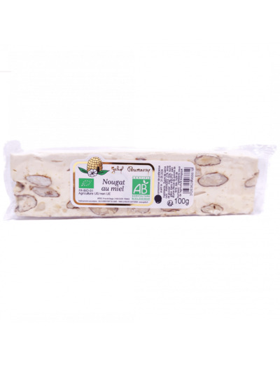 Nougat Au Miel Bio 100g