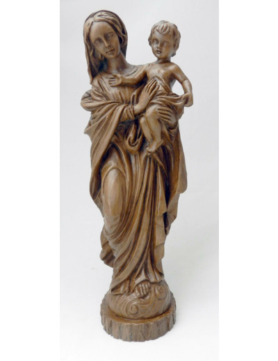 Vierge enfant résine 30cm TON BOIS