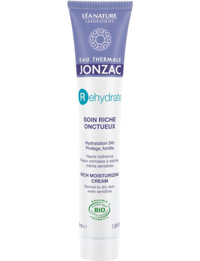 SOIN RICHE REHYDRATANT 50ML Jonzac - REhydrate