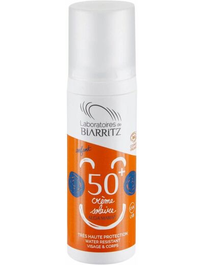 SOLAIRE CREME ENFANTS SPF50+ 100ML Alga Maris