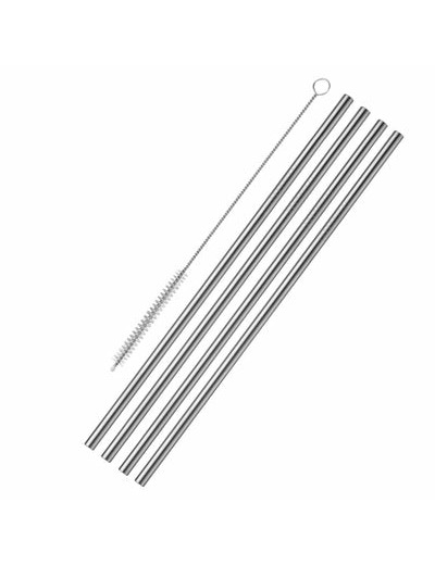 PAILLES DROITES EN INOX X4