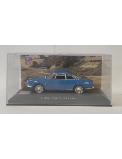 SIMCA 1000 COUPE 1964 1/43 BOITE D'ORIGINE