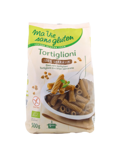 Tortiglioni SANS GLUTEN au sarrasin-500g-Ma vie sans gluten