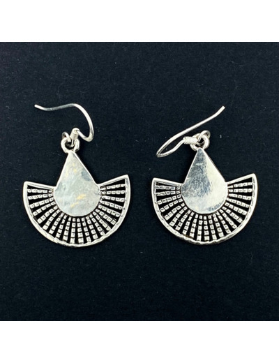 Boucles d'oreilles en Argent Massif