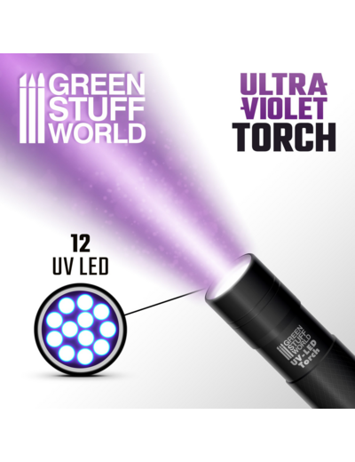 Lampe de poche à rayons ultraviolet (UV)