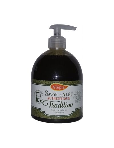 Pouss savon d'Alep liquide authentique tradition 500ml
