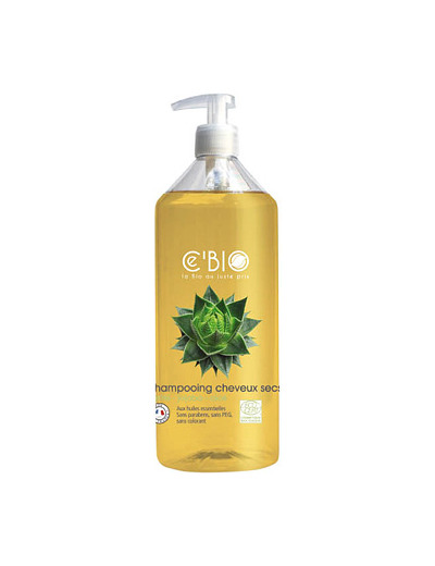 Shampoing cheveux secs Karité Jojoba Aloé 500ml