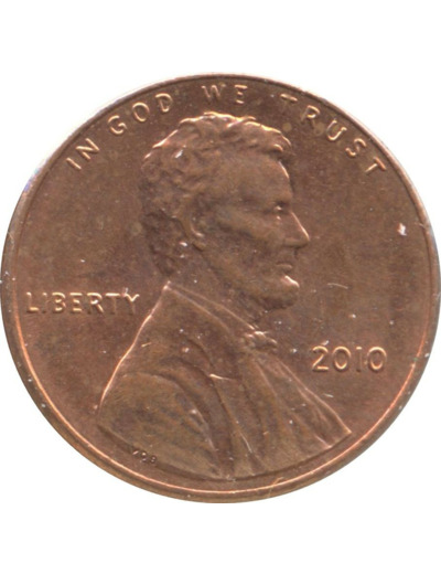 AMERIQUE ( U.S.A ) 1 CENT LINCOLN 2010 UNION SHIELD TTB+