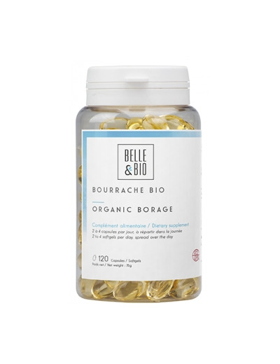 Huile de Bourrache bio 120 capsules