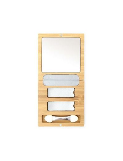 Bamboo box Duo & applicateur (vide)-Zao