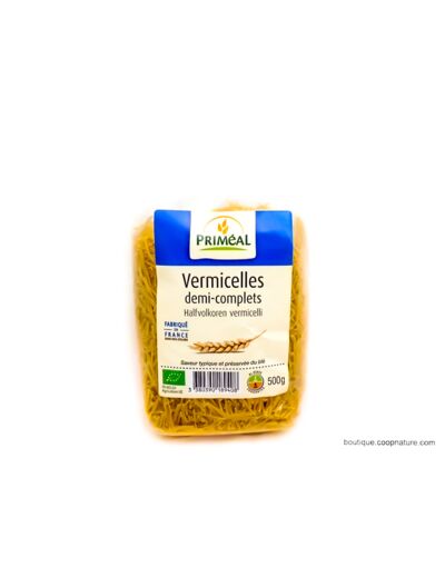 Vermicelles Demi-complets Bio 500g