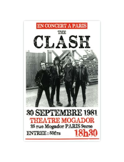 Affiche The Clash