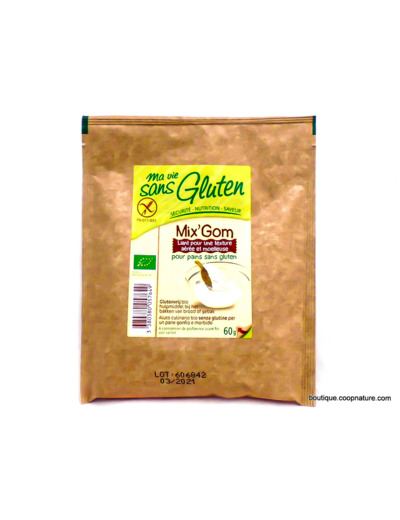 Mix'Gom Liant pour Pain Sans Gluten Bio 60g