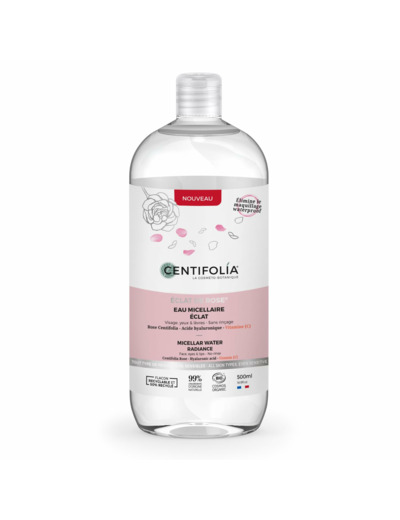 EAU MICELLAIRE ECLAT 500ML Eclat de rose