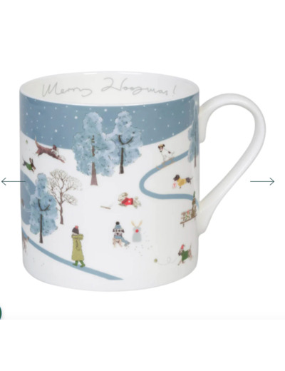 Mug Christmas Dogs Sophie Allport