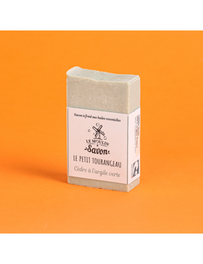 Savon Le Petit Tourangeau Cèdre à l'argile verte