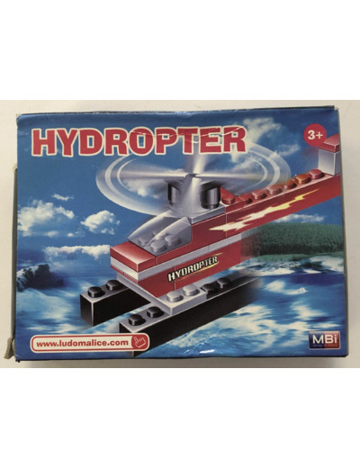 HYDROPTER JEU DE CONSTRUCTION 330027 MBI BOITE ABIMEE