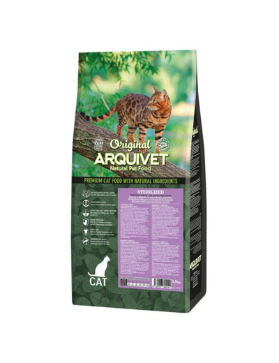 ARQUIVET, Cat ORIGINAL stérilisé, poulet - 7kg