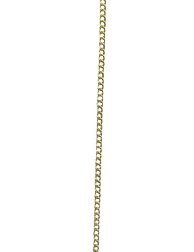 Collier 60cm en Métal Doré - GOURMETTE