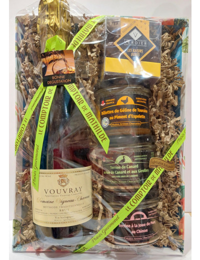 Coffret Spécialités de Touraine et Vouvray Pétillant AOP