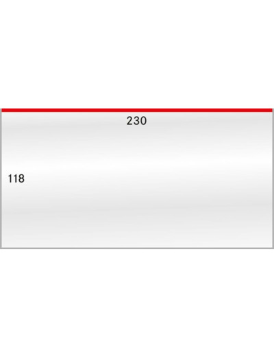 ETUIS PLASTIQUE 230 X 118 MM 887LP (lindner)
