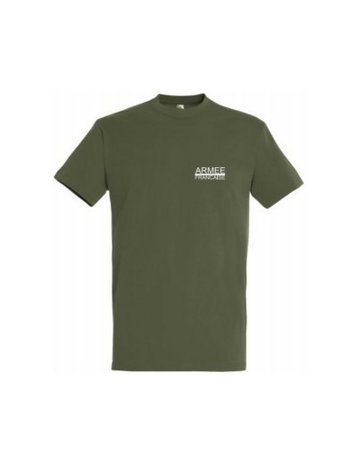 T-shirt impression "Armée Française"